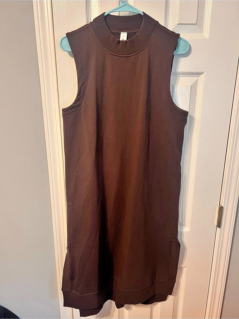 Lululemon Sleeveless French Terry Dress Espresso